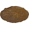Ekena Millwork Pompeii Ceiling Medallion (Fits Canopies up to 2"), 18 7/8"OD x 1 1/2"P, Smokey Topaz Crackle CM18POSTC - alternate 4
